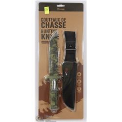 NEW OLYMPIA HUNTING KNIFE W/ SHEATH