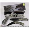 Image 1 : COMPACT HUNTING KNIFE SET INCL KNIFE, POCKET KNIFE