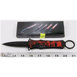 CEMETERY DESIGN TACTICAL KNIFE.