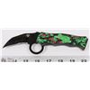 Image 1 : ZOMBIE THEMED TACTICAL KNIFE.