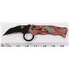 Image 1 : ZOMBIE THEMED TACTICAL KNIFE.