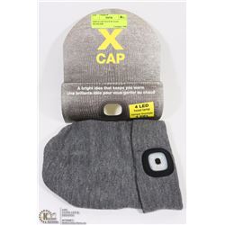 NEW X-CAP TOQUE W/ 4 LED HEADLAMP