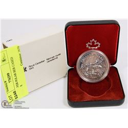1980 SILVER POLAR BEAR CASED DOLLAR