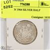 Image 1 : CANADIAN 1964 SILVER HALF DOLLAR