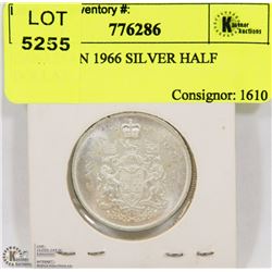 CANADIAN 1966 SILVER HALF DOLLAR