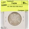 Image 1 : CANADIAN 1965 SILVER HALF DOLLAR
