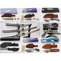 FEATURED ITEMS: KNIVES AND SWORDS!