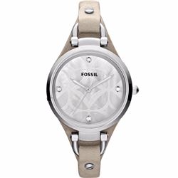 BRAND NEW FOSSIL GEORGIA BONE LEATHER WATCH