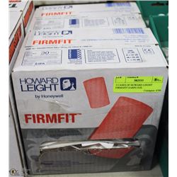 2 CASES OF HOWARD LEIGHT FIRMAFIT EARPLUGS.