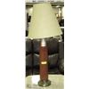 Image 1 : TALL CHLORINE TANK BASED TABLE LAMP.