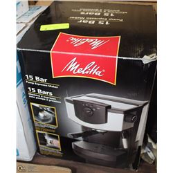 NEW MELITA ESPRESSO MAKER