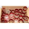 Image 1 : 33PC OF CRANBERRY GLASSWARE