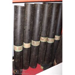 6 ROLLS NEW TARPAPER