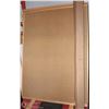 Image 1 : 3 LARGE CORK BOARDS ON WHEELS AS IS