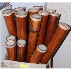 BOX OF BAMBOO CANDLES