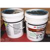 Image 1 : LOT OF TWO 3M FIRESTOP 5 GALLON PAILS