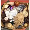 Image 1 : LARGE BOX OF ASSORTED 12" PORCELAIN DOLLS