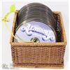Image 1 : BASKET OF DVD'S