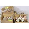 Image 1 : TOTE OF 24 CERAMIC ANGEL ORNAMENTS