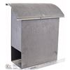 Image 1 : BLACK METAL MAILBOX (LARGE 16" TALL X15" WIDE)