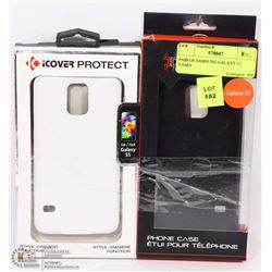 PAIR OF SAMSUNG GALAXY S5 CASES
