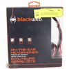 Image 1 : BLACKWEB PREMIUM SERIES HEADPHONES WITH MIC RED