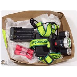 6000 LUMEN TACTICAL HEADLAMP WITH LITHIUM ION