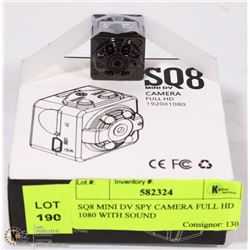 SQ8 MINI DV SPY CAMERA FULL HD 1080 WITH SOUND