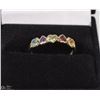 Image 2 : 9K YELLOW GOLD HEART RING WITH