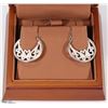 Image 1 : PAIR OF .925 SILVER EARINGS W/DESIGN -