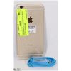 Image 2 : UNLOCKED APPLE IPHONE 6 GOLD COMES WITH USB