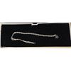 Image 1 : .925 SILVER 7"-BRACELET BLACK CASE -