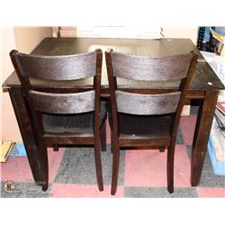 KITCHEN TABLE WITH 3 CHAIRS