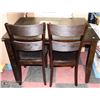 Image 1 : KITCHEN TABLE WITH 3 CHAIRS