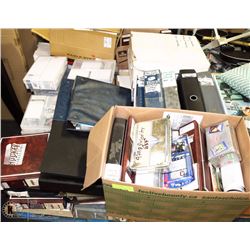PALLET WITH 25,000-30,000 ASSORTED HOCKEY CARDS