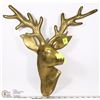 Image 1 : BRASS STAG WALL HANGING