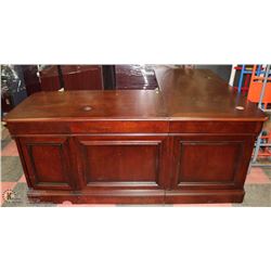 NEW WOOD DESK (MINOR DAMAGE)