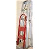 Image 1 : 5' ALUMINUM LADDER SOLD WITH STEP LADDER