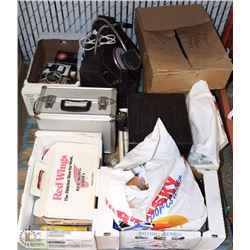 PALLET OF 1975-1990 PHOTOGRAPHY SUPPLIES &