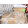 Image 1 : PALLET WITH 6 CASES OF NEW SINGLE SIZE FLAT SHEETS