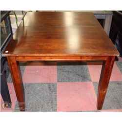 WOOD TONE KITCHEN TABLE
