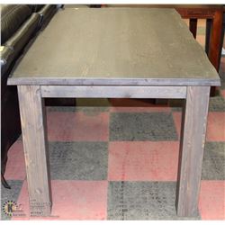 RUSTIC WOOD KITCHEN TABLE