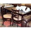 Image 1 : NEW WOOD KITCHEN TABLE WITH 4 SIDECHAIRS