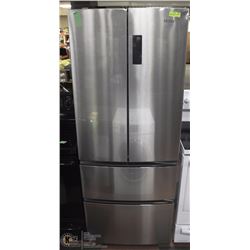HAIER 15 CUBE LOFT FRIDGE WITH 2 FREEZER DRAWERS