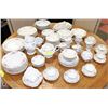 Image 1 : 100PC WALBRZYGH CHINA WITH GOLD TRIM INCL.