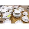 Image 3 : 100PC WALBRZYGH CHINA WITH GOLD TRIM INCL.