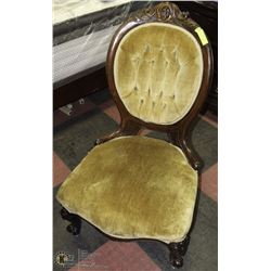 VINTAGE PARLOUR CHAIR