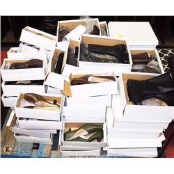 PALLET OF ASST NEW LADIES SHOES IN VARIOUS SIZES,