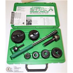 GREENLEE 7238SB KNOCKOUT PUNCH SET WITH WRENCH