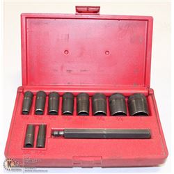 BLUE POINT SNAP ON 11 PIECE GASKET PUNCH SET.